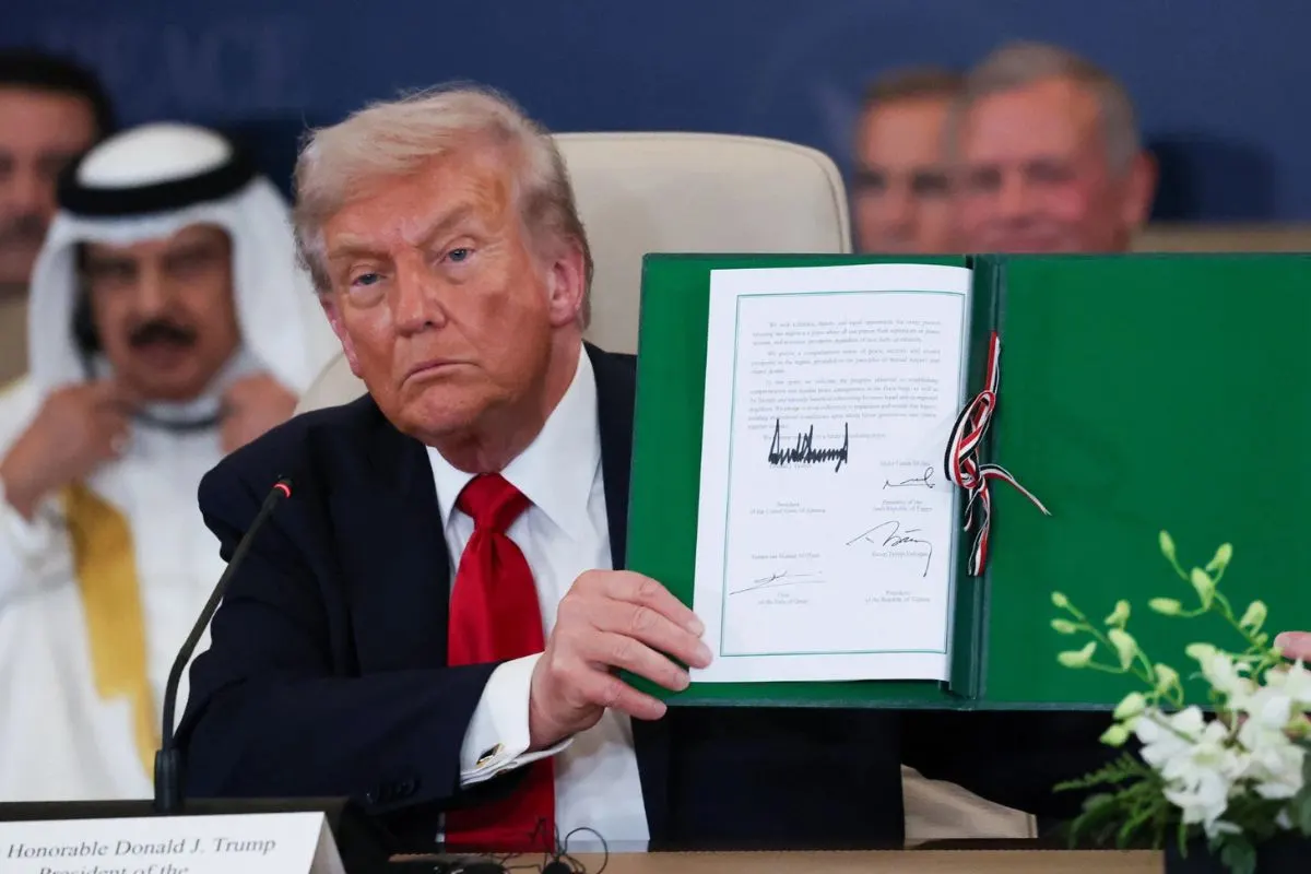 TOS OPINION  Trump Gaza Peace Deal Raises Question Why Did He Wait So Long