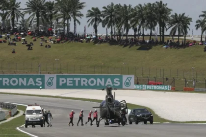 Moto3 Champion José Antonio Rueda Airlifted After Severe Crash with Dettwiler at Malaysian GP
