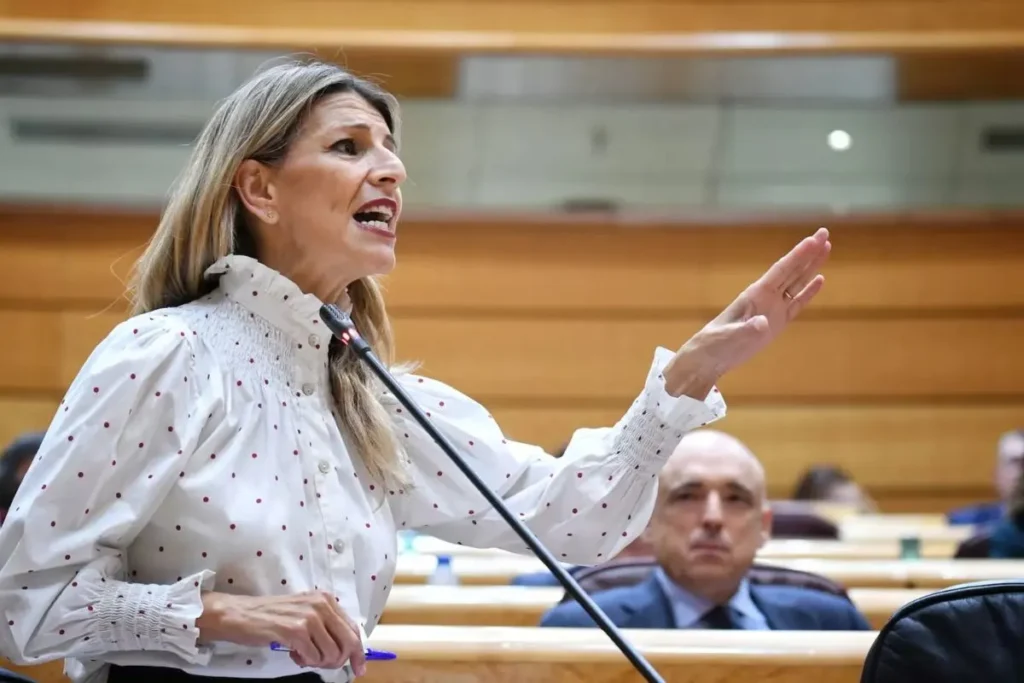 Yolanda Díaz Slip Sparks Laughter in Senate Gobierno de corrupción para rato
