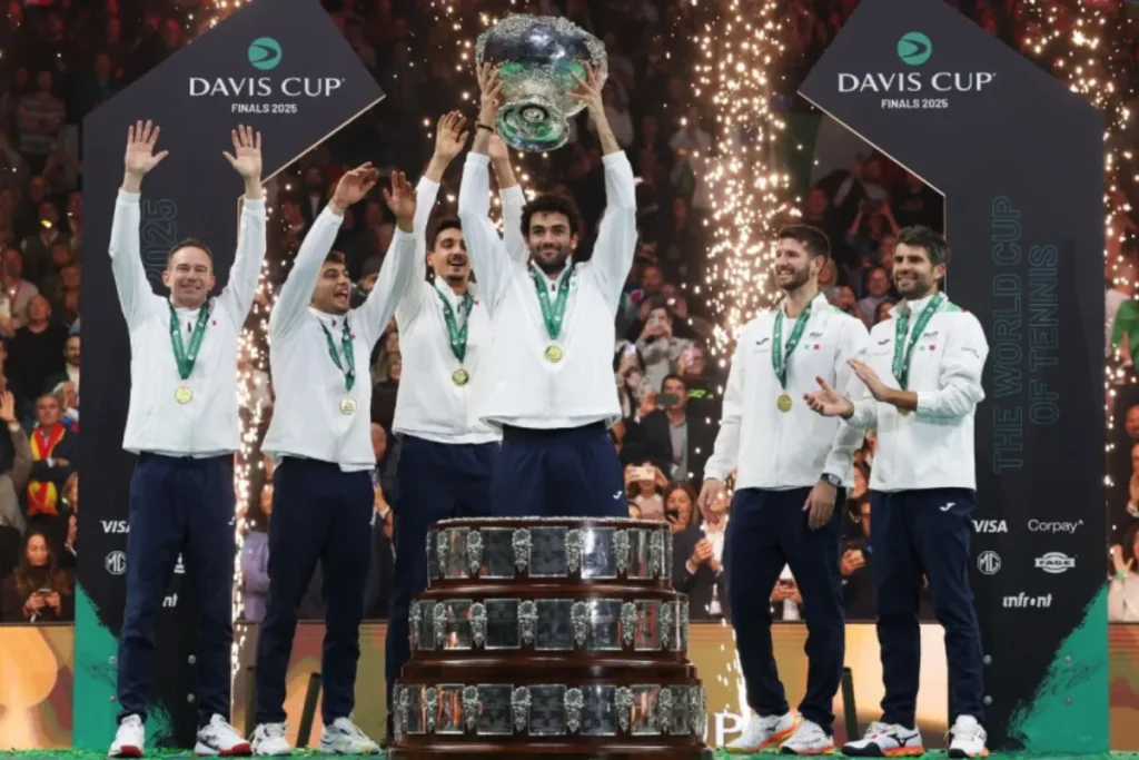 Italy Clinches Third Straight Davis Cup Title with a Commanding Victory Over Spain