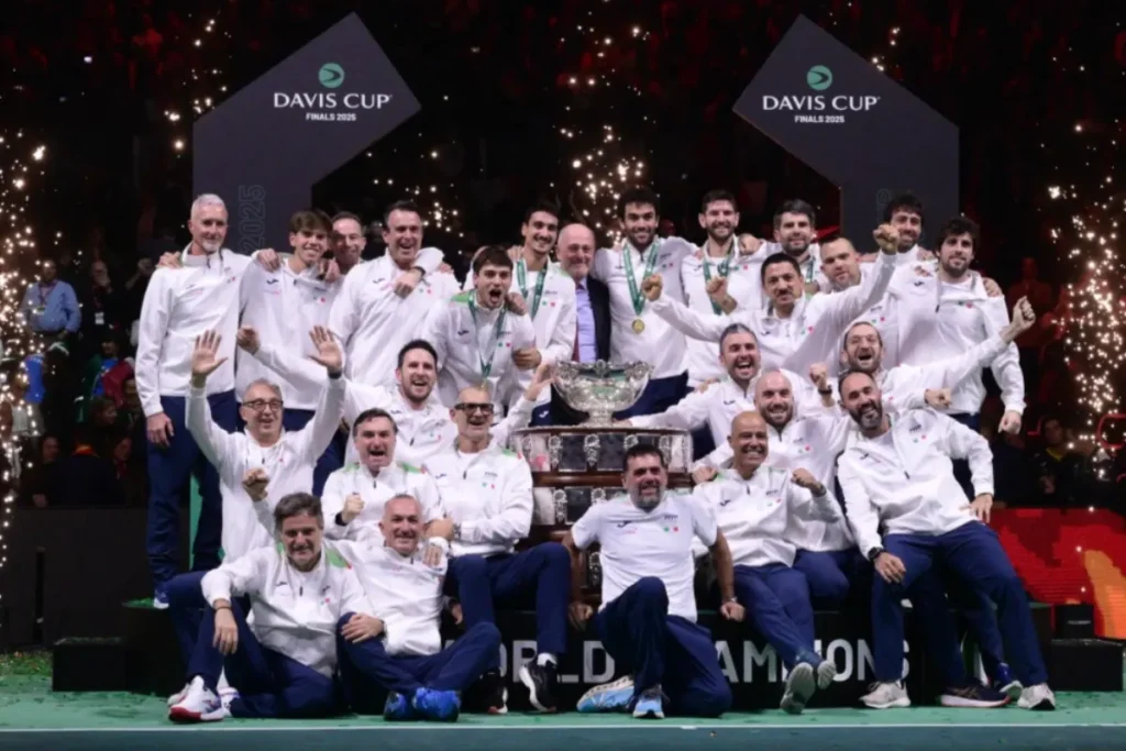 Italy Clinches Third Straight Davis Cup Title with a Commanding Victory Over Spain