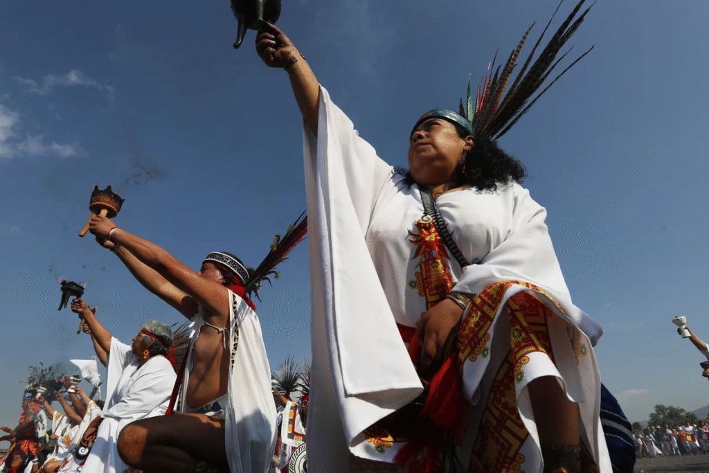 Spains FM Honors Mexicos Indigenous People Acknowledges Colonial Pain