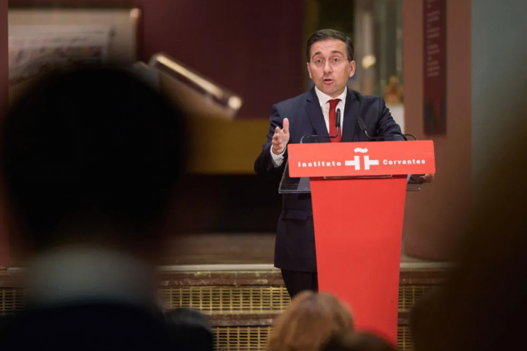 Spains FM Honors Mexicos Indigenous People Acknowledges Colonial Pain