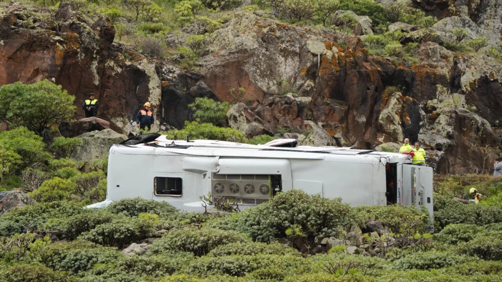Tragic Bus Crash in the Canary Islands